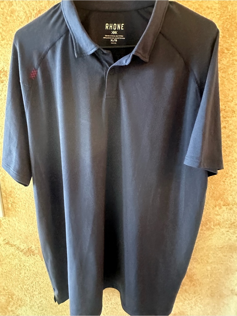 RHONE Men's Dark Navy Performance Polo